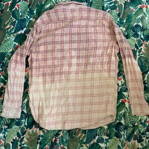 Ombré pink flannel